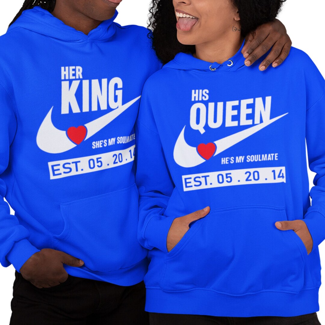 Hoodie Set His Queen Her King Hoodies Her King And His Queen